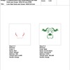 stitch info African red gold and green embroidery lion
