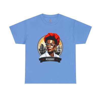 T-shirt Afro Vintage 140 Unisex Heavy Cotton Tee - Image 17