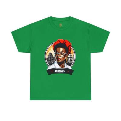 T-shirt Afro Vintage 140 Unisex Heavy Cotton Tee - Image 13