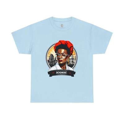 T-shirt Afro Vintage 140 Unisex Heavy Cotton Tee - Image 15