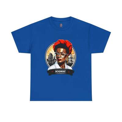 T-shirt Afro Vintage 140 Unisex Heavy Cotton Tee - Image 19