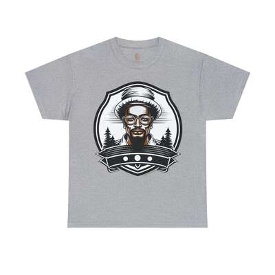 T-shirt Afro Vintage 46 Unisex Heavy Cotton Tee - Image 6