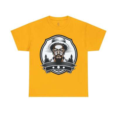 T-shirt Afro Vintage 46 Unisex Heavy Cotton Tee - Image 7