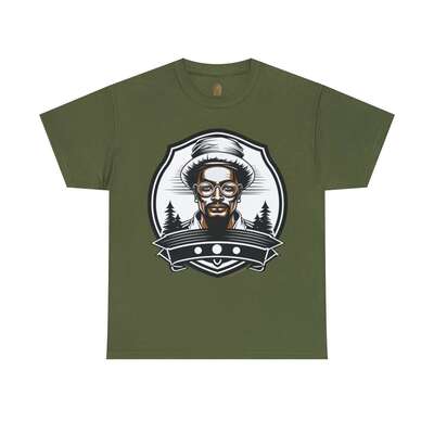 T-shirt Afro Vintage 46 Unisex Heavy Cotton Tee - Image 9