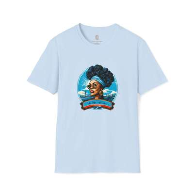 Afro Vintage  N°169- Unisex Softstyle T-Shirt - Image 8