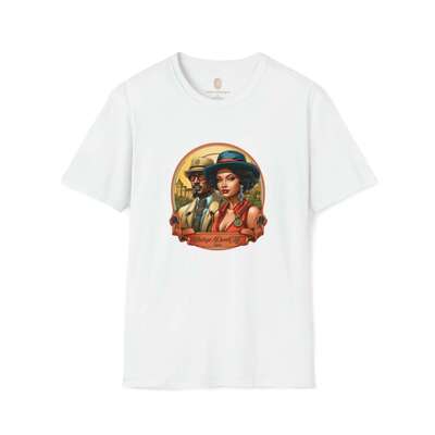 Afro Vintage N° 164 - Unisex Softstyle T-Shirt - Image 2