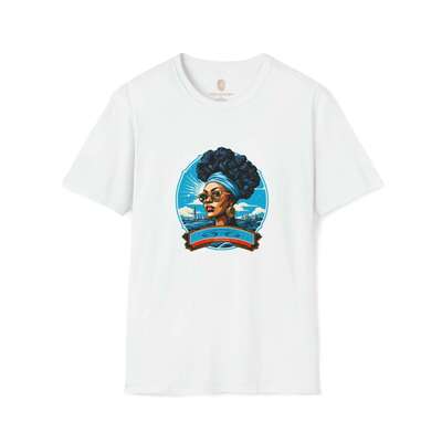 Afro Vintage  N°169- Unisex Softstyle T-Shirt - Image 2