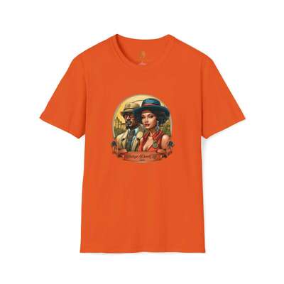 Afro Vintage N° 164 - Unisex Softstyle T-Shirt - Image 7