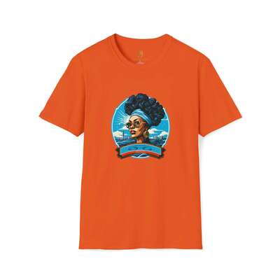 Afro Vintage  N°169- Unisex Softstyle T-Shirt - Image 7