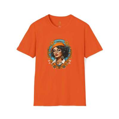 Afro Vintage N° 163 - Unisex Softstyle T-Shirt - Image 5