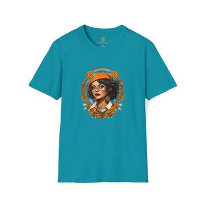 Afro Vintage N° 163 - Unisex Softstyle T-Shirt - Image 2