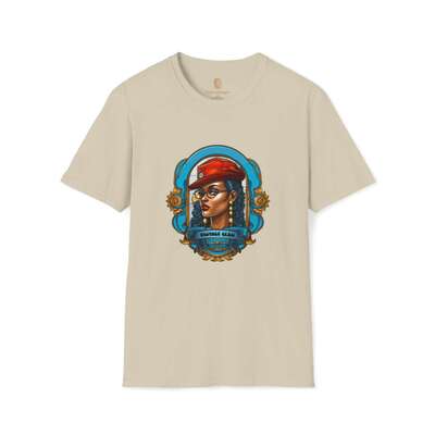 Afro Vintage N°165 -Unisex Softstyle T-Shirt - Image 7