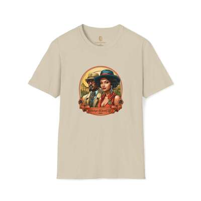 Afro Vintage N° 164 - Unisex Softstyle T-Shirt - Image 6