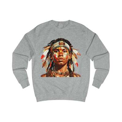 Indigenous Adult Unisex Premium Crewneck Sweatshirt 1 - Image 4