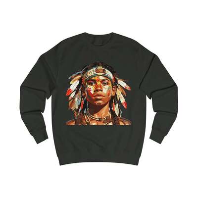 Indigenous Adult Unisex Premium Crewneck Sweatshirt 1 - Image 6