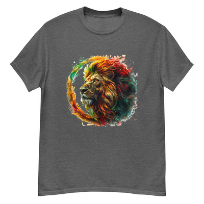 Rasta Lion Halo-Men's classic tee - Image 3