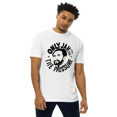 Haile Selassie 4-Men’s premium heavyweight tee - Image 3