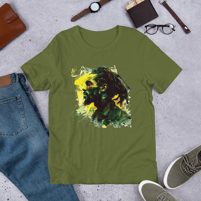 Rasta Mania 2-Unisex t-shirt - Image 3