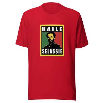 Haile Selassie 2-Unisex t-shirt - Image 2