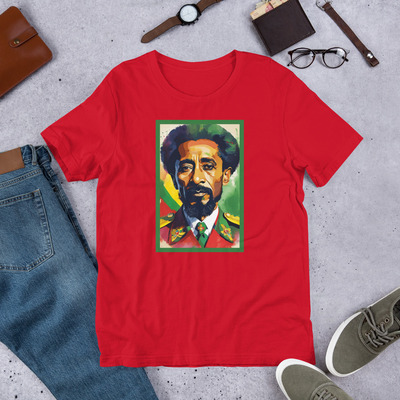 Haile Selassie-Unisex t-shirt - Image 5