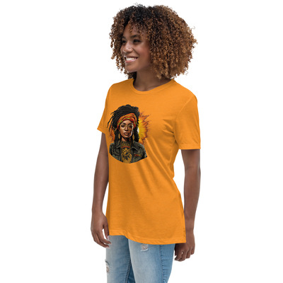 Rasta Mania 1-Women's Relaxed T-Shirt - Image 3