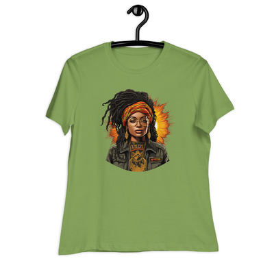 Rasta Mania 1-Women's Relaxed T-Shirt - Image 6