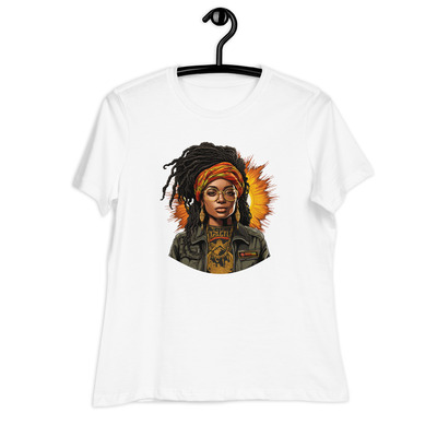 Rasta Mania 1-Women's Relaxed T-Shirt - Image 8