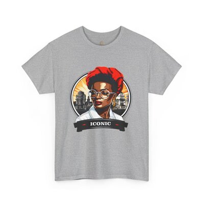 T-shirt Afro Vintage 140 Unisex Heavy Cotton Tee - Image 13