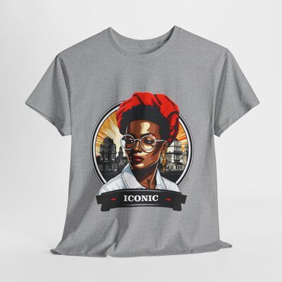 T-shirt Afro Vintage 140 Unisex Heavy Cotton Tee - Image 15