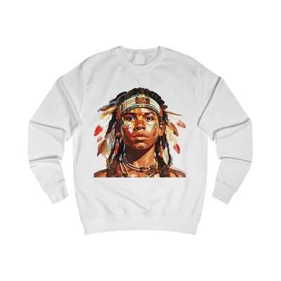 Indigenous Adult Unisex Premium Crewneck Sweatshirt 1 - Image 3