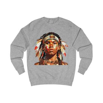 Indigenous Adult Unisex Premium Crewneck Sweatshirt 1 - Image 5