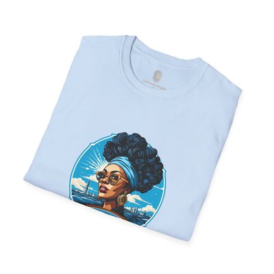 Afro Vintage  N°169- Unisex Softstyle T-Shirt - Image 64