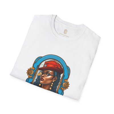 Afro Vintage N°165 -Unisex Softstyle T-Shirt - Image 16