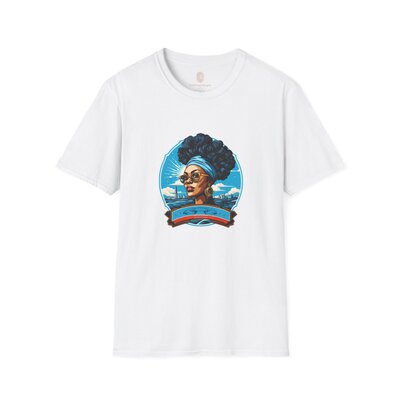 Afro Vintage  N°169- Unisex Softstyle T-Shirt - Image 13