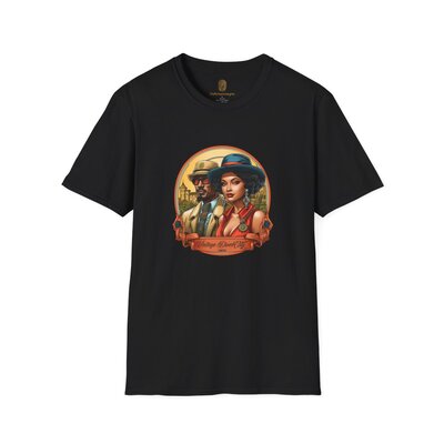 Afro Vintage N° 164 - Unisex Softstyle T-Shirt - Image 25