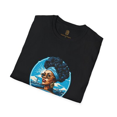 Afro Vintage  N°169- Unisex Softstyle T-Shirt - Image 28