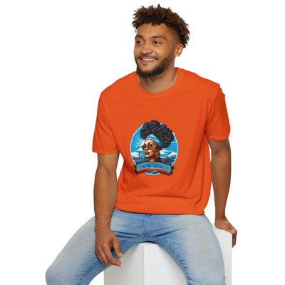 Afro Vintage  N°169- Unisex Softstyle T-Shirt - Image 60