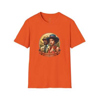 Afro Vintage N° 164 - Unisex Softstyle T-Shirt - Image 49