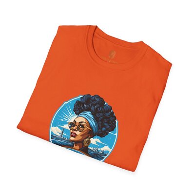 Afro Vintage  N°169- Unisex Softstyle T-Shirt - Image 52