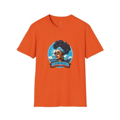 Afro Vintage  N°169- Unisex Softstyle T-Shirt - Image 49