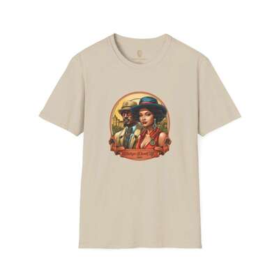 Afro Vintage N° 164 - Unisex Softstyle T-Shirt - Image 37