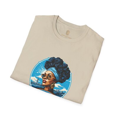 Afro Vintage  N°169- Unisex Softstyle T-Shirt - Image 40