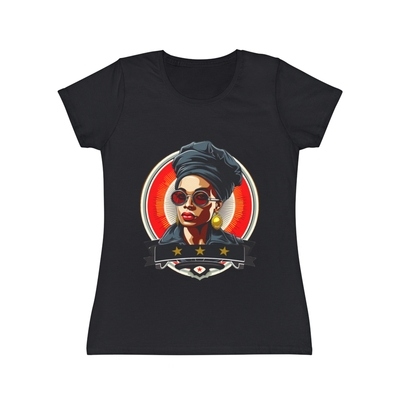 Afro Vintage 117 Women's Iconic T-Shirt (Fruit of the loom brand) - Image 5