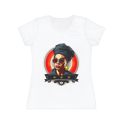 Afro Vintage 117 Women's Iconic T-Shirt (Fruit of the loom brand)