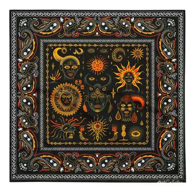 Afro Latin bandana 3 - Image 3