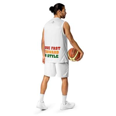 Rasta unisex basketball jersey - Image 2