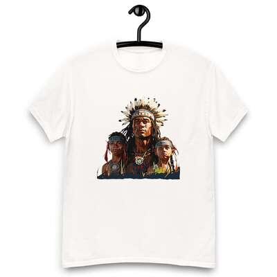 Men's classic tee Native Warrior 2