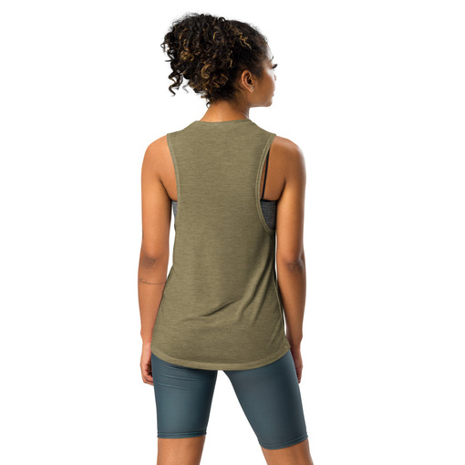 womens muscle tank heather olive back 6643dce39e4ba Designs with a unique blend of culture and style. Rasta vibes, Afro futuristic, heritage and Roots & Culture.