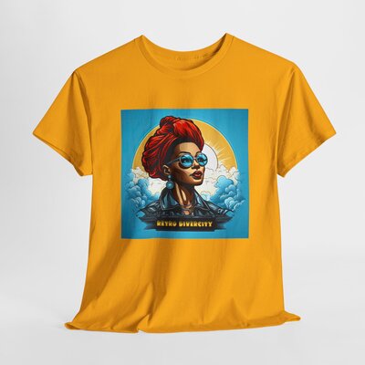 Afro Vintage N°188-Unisex Heavy Cotton Tee - Image 60