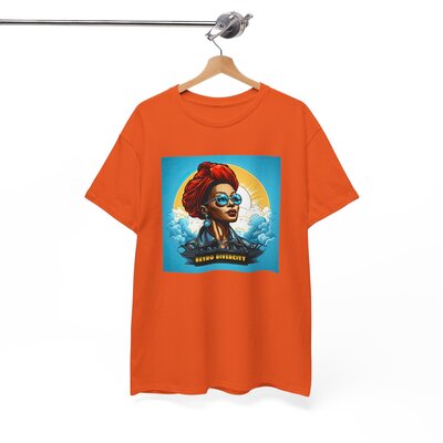 Afro Vintage N°188-Unisex Heavy Cotton Tee - Image 88